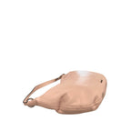 Schultertasche für Damen aus rosafarbenem PU-Leder