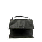 Damenhandtasche aus schwarzem PU