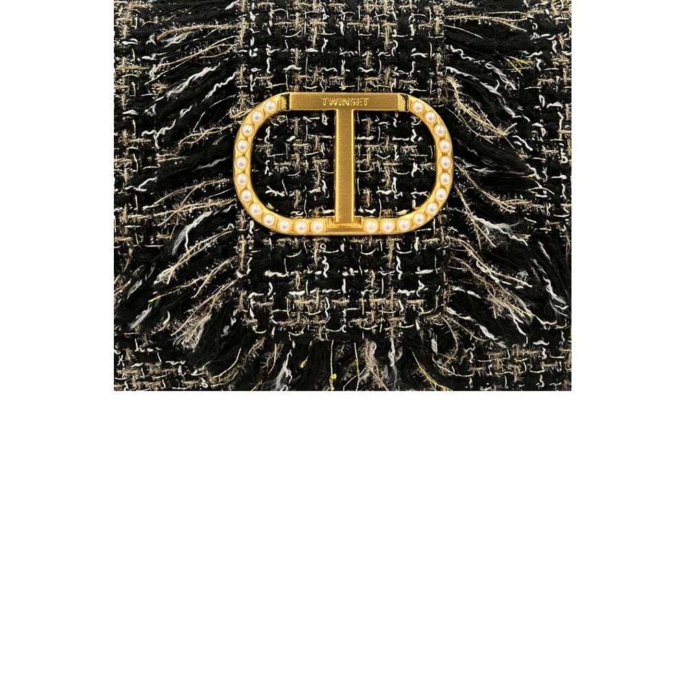 Black PU Women's Shoulder Bag