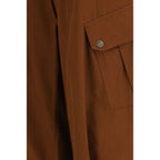 Braune lässige Baumwollhose