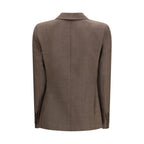Brown Wool Blazer
