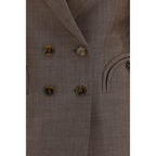 Brown Wool Blazer