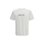 Weißes Baumwoll-T-Shirt