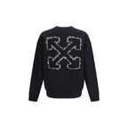 Black Cotton Sweatshirt