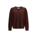 Bordeaux Leinen-Sweatshirt