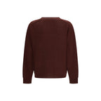 Bordeaux Leinen-Sweatshirt