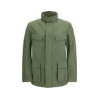Bicolor Cotton Coat