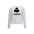 White Linen Sweatshirt