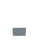 Blue Calf Leather Bos Taurus Wallet