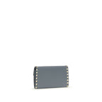 Blue Calf Leather Bos Taurus Wallet