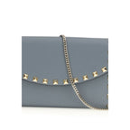 Blue Calf Leather Bos Taurus Wallet