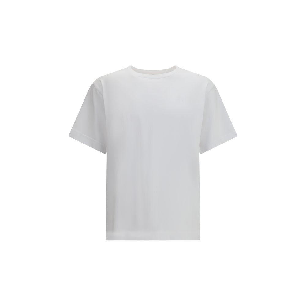 Weißes Baumwoll-T-Shirt