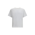 Weißes Baumwoll-T-Shirt
