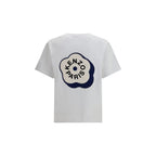 Weißes Baumwoll-T-Shirt