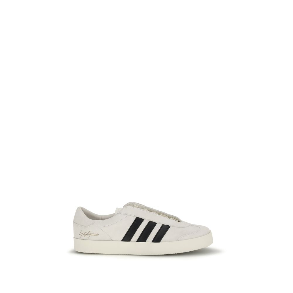 Beige Kalbsleder Bos Taurus Low Top Sneakers