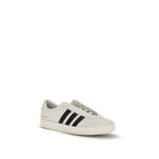 Beige Kalbsleder Bos Taurus Low Top Sneakers