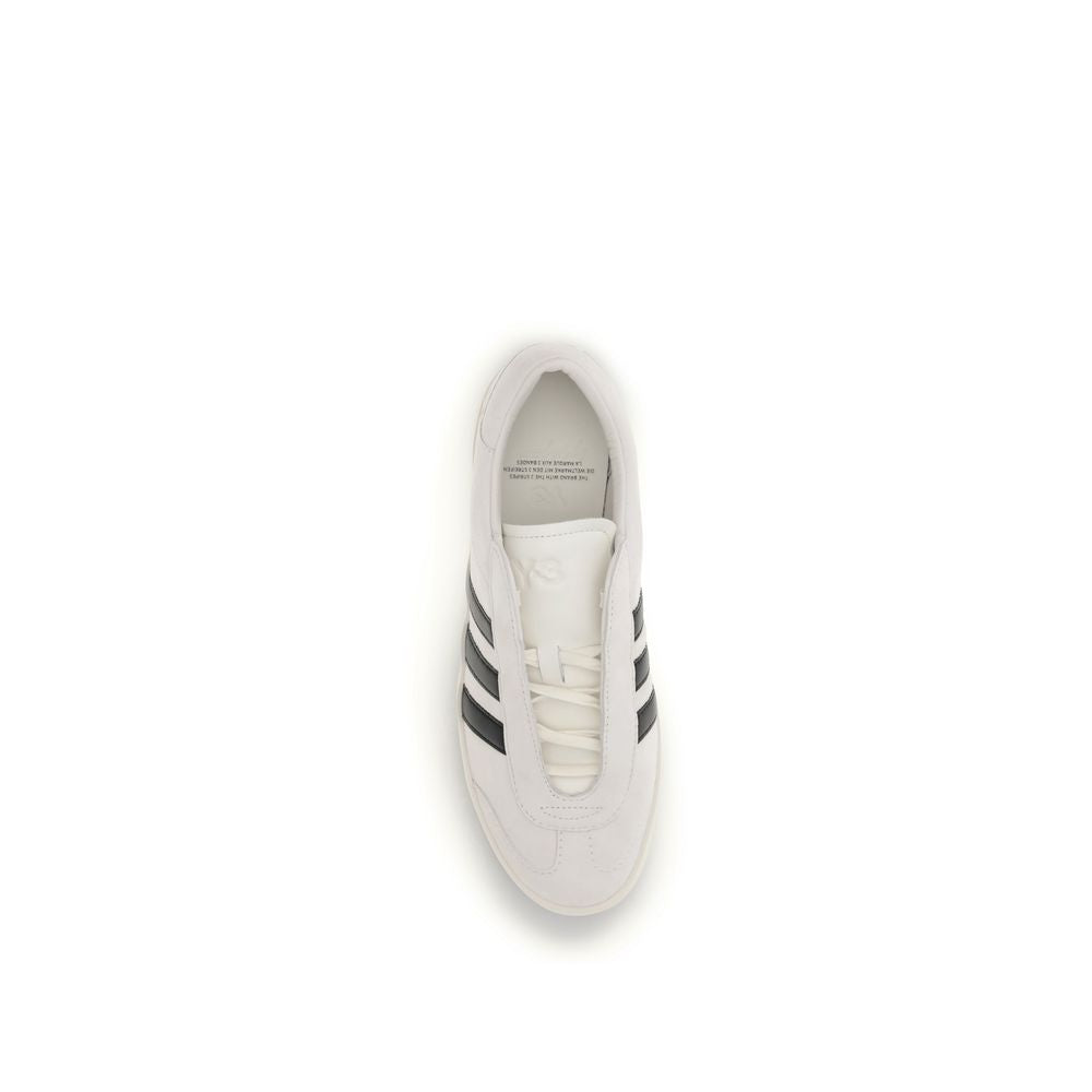 Beige Kalbsleder Bos Taurus Low Top Sneakers