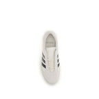 Beige Kalbsleder Bos Taurus Low Top Sneakers
