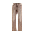 Multicolor Cotton Bootcut Jeans