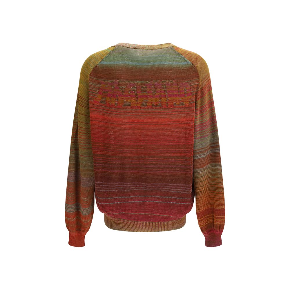 Multicolor-Baumwollcardigan
