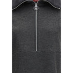 Graues Baumwoll-Freizeitkleid