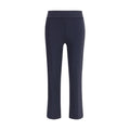 Blaue Polyamid-Freizeithose