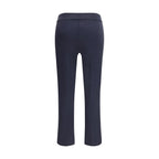 Blaue Polyamid-Freizeithose