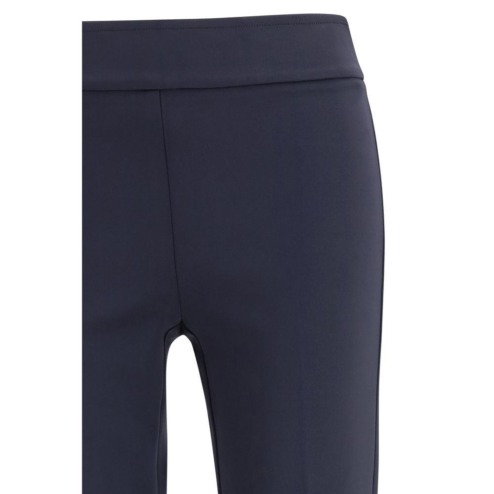 Blaue Polyamid-Freizeithose