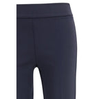 Blaue Polyamid-Freizeithose