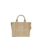 Borsa a mano in pelle di vitello beige Bos Taurus