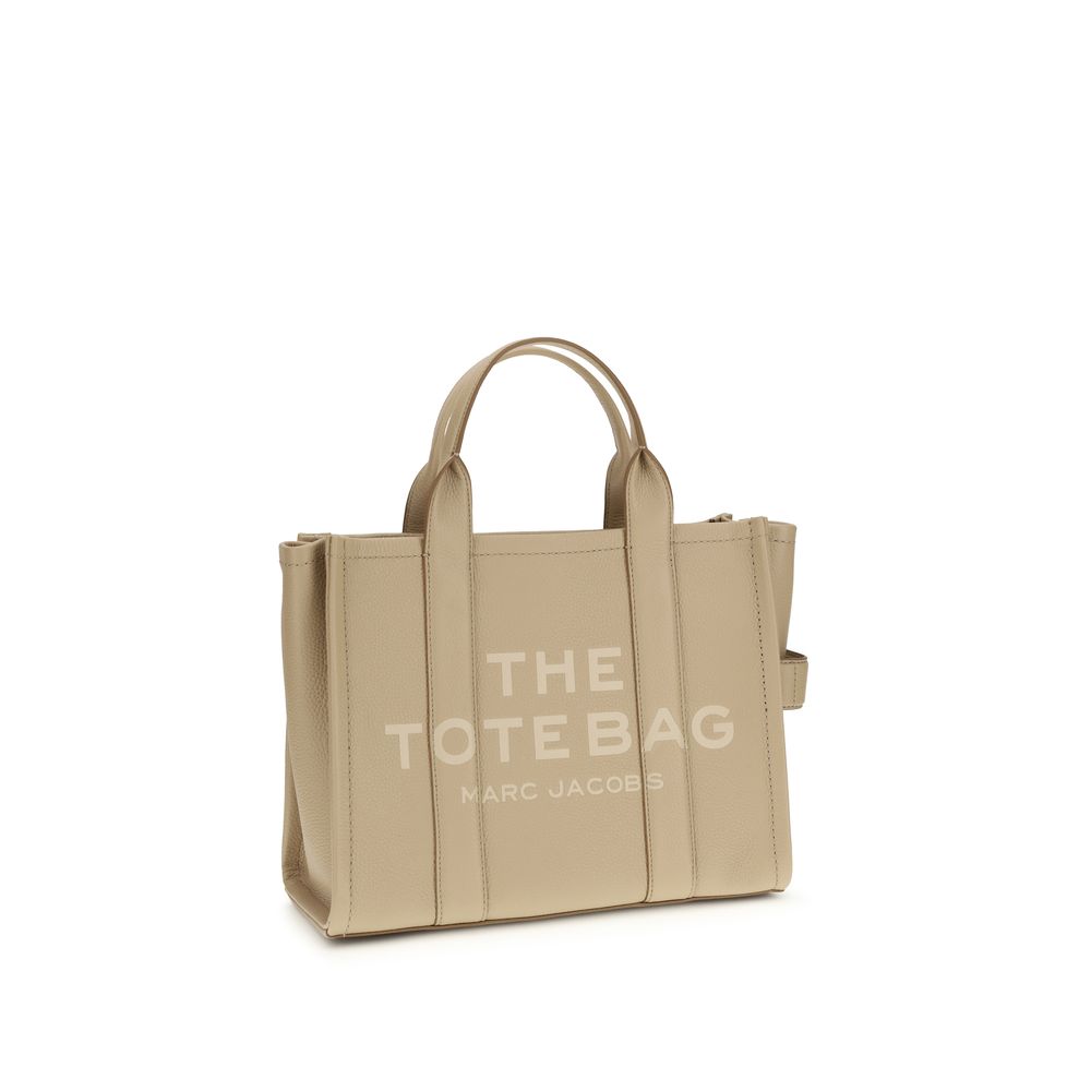 Borsa a mano in pelle di vitello beige Bos Taurus