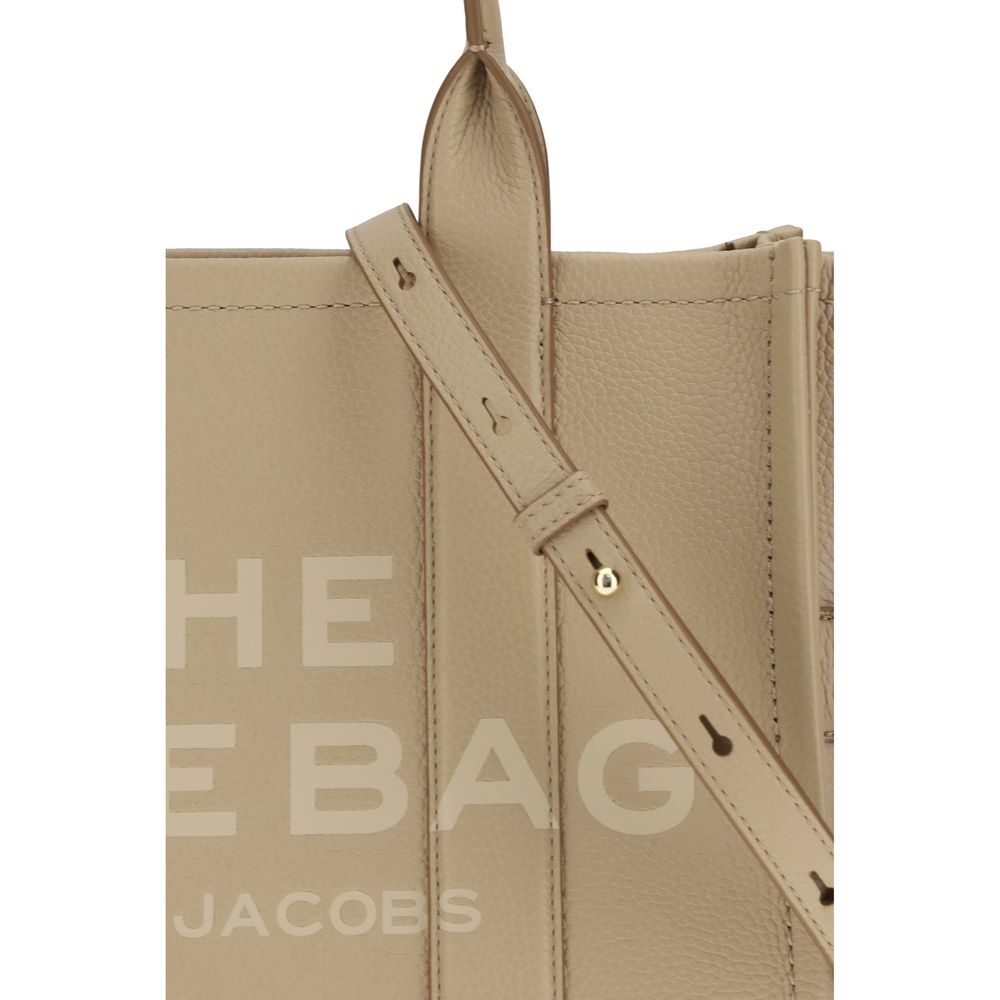 Borsa a mano in pelle di vitello beige Bos Taurus