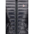 Black Polyamide Full-Length Jacket