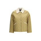 Beige Polyamidjacke