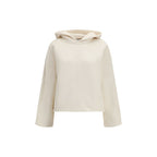 Beiges Baumwoll-Sweatshirt