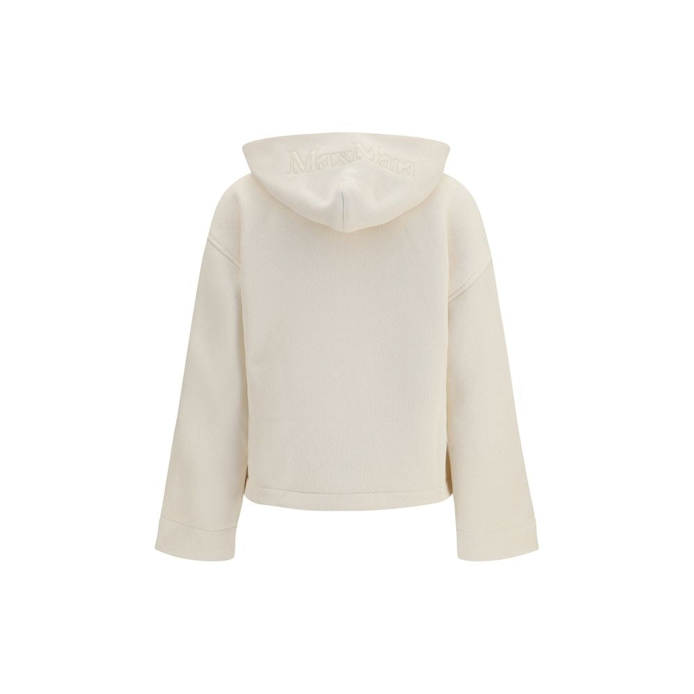 Beiges Baumwoll-Sweatshirt