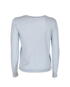 Blue Cashmere Sweatshirt