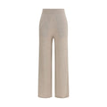 Beige Kaschmir-Freizeithose