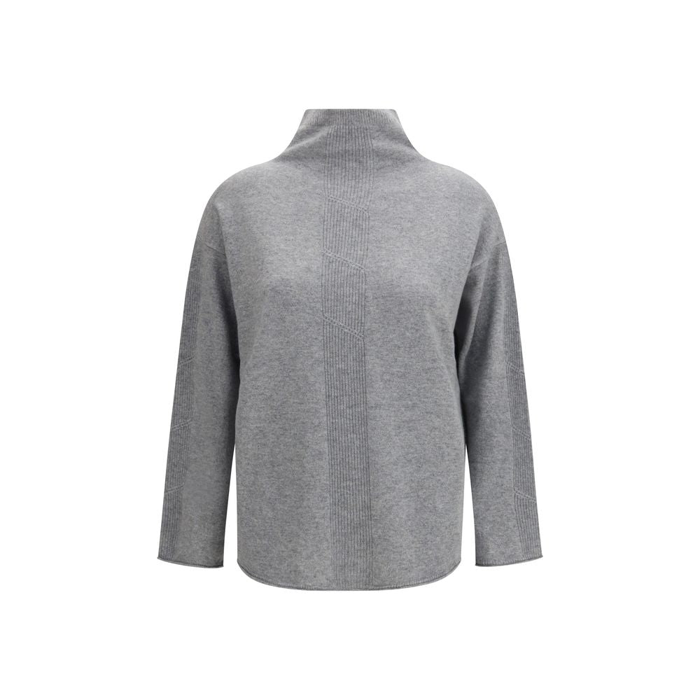 Kaschmirpullover in Grau