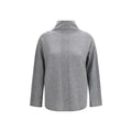 Kaschmirpullover in Grau