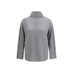 Kaschmirpullover in Grau