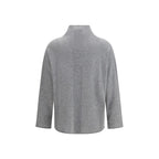 Kaschmirpullover in Grau
