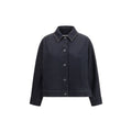 Jeansjacke aus blauem Denim