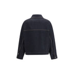 Jeansjacke aus blauem Denim