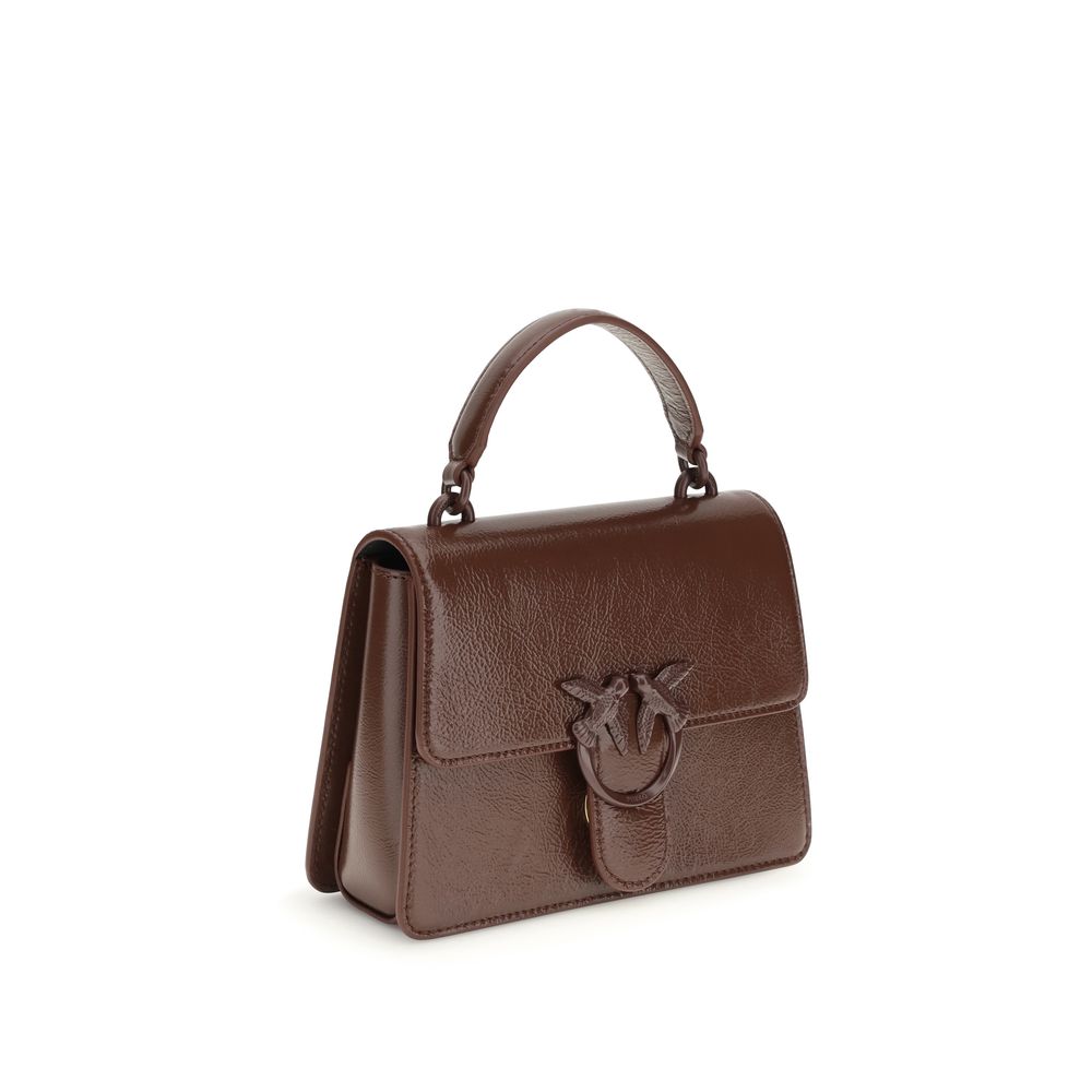 Handtasche aus braunem Ziegenleder