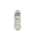 White Calf Leather Bos Taurus Sneakers