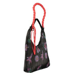 Nero Polyurethane Women Handbag