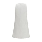 White Cotton Casual Dress