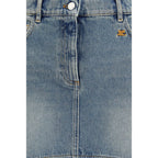Blauer Jeansrock