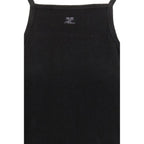 Schwarzes Freizeitkleid aus Viskose